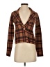 Tahari Plaid Brown Blazer Size XS - photo 1