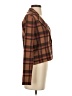Tahari Plaid Brown Blazer Size XS - photo 4