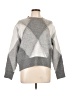 Oliver by Escio Chevron-herringbone Gray Pullover Sweater Size L - photo 1