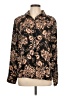 Maurices 100% Polyester Paisley Brown Long Sleeve Blouse Size L - photo 1
