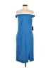 Marina Solid Blue Cocktail Dress Size 8 - photo 1