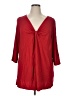 Ellos Red 3/4 Sleeve Blouse Size 1X - photo 1