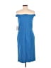 Marina Solid Blue Cocktail Dress Size 8 - photo 2