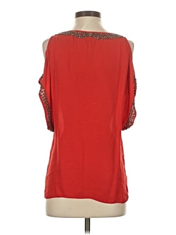 Parker Short Sleeve Silk Top (view 2)