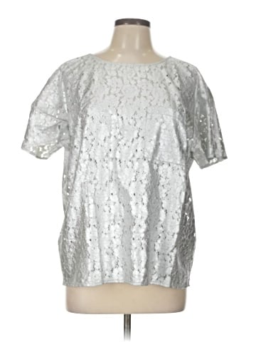 Donna Karan New York Short Sleeve Blouse (view 1)
