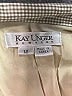 Kay Unger 100% Silk Metallic Gray Jacket Size 12 - photo 6