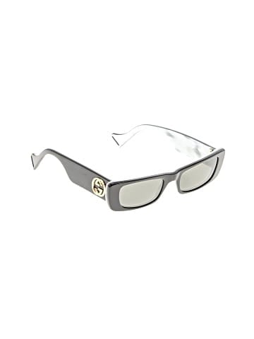 Gucci Acetate Rectangular Sunglasses GG0516S Black (view 1)