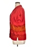 Notations 100% Rayon Red Short Sleeve Blouse Size XL - photo 5