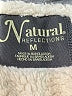 Natural Reflections 100% Cotton Plaid Burgundy Jacket Size M - photo 4