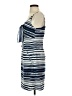 CAbi 100% Polyester Stripes Blue Casual Dress Size XS - photo 5