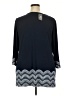JM Collection Black 3/4 Sleeve Blouse Size 2X - photo 2