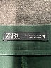 Zara Solid Green Dress Pants Size S - photo 7