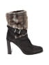 Stuart Weitzman Gray Black Ankle Boots Size 8 1/2 - photo 1