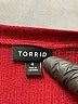 Torrid Burgundy Long Sleeve T-Shirt Size 4X Plus (4) - photo 7