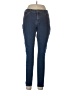 Jennifer Lopez Solid Blue Jeans Size 10 - photo 1