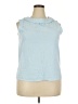 Unbranded Blue Sleeveless Blouse Size 2X - photo 1