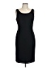 Patra 100% Polyester Solid Black Cocktail Dress Size 10 - photo 1