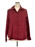 Unbranded Burgundy Long Sleeve Blouse Size XXL - photo 1