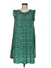 Shein 100% Polyester Polka Dots Green Casual Dress Size 8 - 10 - photo 1