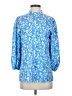 Unbranded Blue 3/4 Sleeve Blouse Size S - photo 1