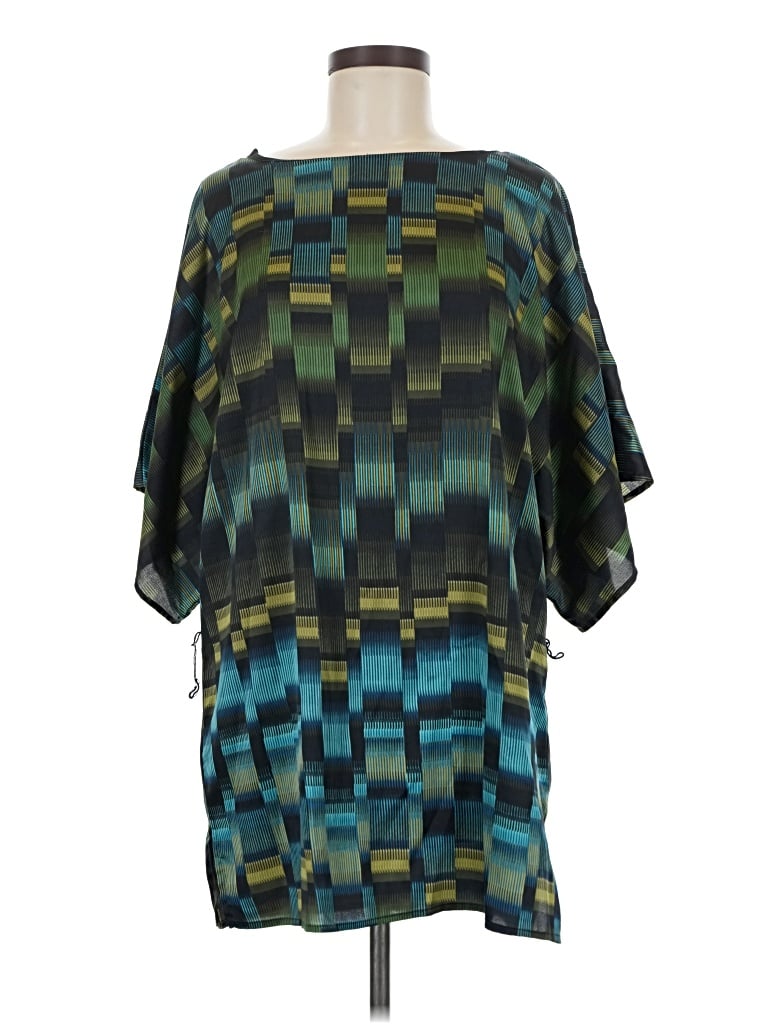 Pre-owned Liz Claiborne Kimono In Teal