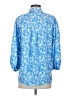 Unbranded Blue 3/4 Sleeve Blouse Size S - photo 2