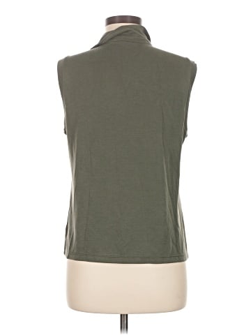 Stylus Sleeveless Button-Down Shirt (view 2)