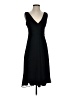 J.Crew 100% Silk Solid Black Cocktail Dress Size 4 (estimated) - photo 1
