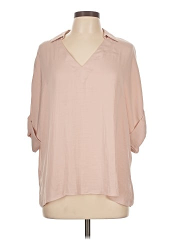 Naked Zebra 3/4 Sleeve Blouse (view 1)