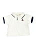 CoCo BonBons 100% Cotton Ivory Short Sleeve Polo 18-24 MO / 24 MO - photo 1