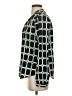MICHAEL Michael Kors 100% Polyester Print Green Long Sleeve Blouse Size S - photo 5