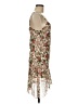 Audrey 3+1 100% Polyester Floral Ivory Cocktail Dress Size M - photo 4