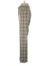 Unbranded Plaid Gold Dress Pants Size 2 (estimated) - photo 5