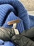 Free People Color Block Gray Turtleneck Sweater Size S - photo 7