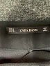 Zara Basic Solid Black Casual Skirt Size M - photo 3