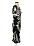 Herve Leger Graphic Black Cocktail Dress Size S - photo 4