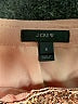 J.Crew 100% Polyester Metallic Brown Formal Skirt Size 6 - photo 4