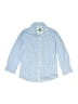 English Laundry Checkered-gingham Blue Long Sleeve Button-Down Shirt Size 8 - photo 1