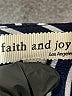 Faith and Joy Black Long Sleeve Blouse Size M - photo 7
