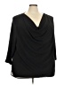 East Adeline Black 3/4 Sleeve Blouse Size 4X - photo 1