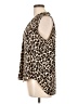Vince Camuto 100% Polyester Animal Print Tan Sleeveless Blouse Size L - photo 5