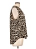 Vince Camuto 100% Polyester Animal Print Tan Sleeveless Blouse Size L - photo 4