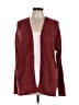 SO 100% Polyester Red Cardigan Size L - photo 1