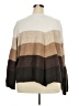 N Touch Brown Long Sleeve Top Size 3X - photo 2