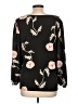 Unbranded Black 3/4 Sleeve Blouse Size L (estimated) - photo 2
