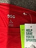 DSG 100% Polyester Solid Red Active T-Shirt Size 14 - 16 - photo 3