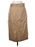 1901 Solid Tan Casual Skirt Size 2 - photo 2