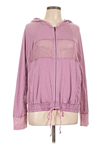 Mystree Zip Up Hoodie (view 1)