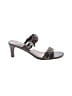 Brighton Gray Black Heels Size 8 1/2 - photo 1