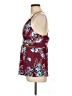 Venus Burgundy Sleeveless Blouse Size L - photo 5